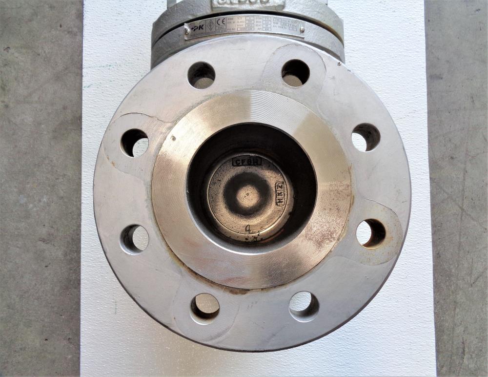 PK 4" Gate Valve, 300# RF, Carbon Steel Body, Stainless Stem/Disc, Fig# 300RF12N